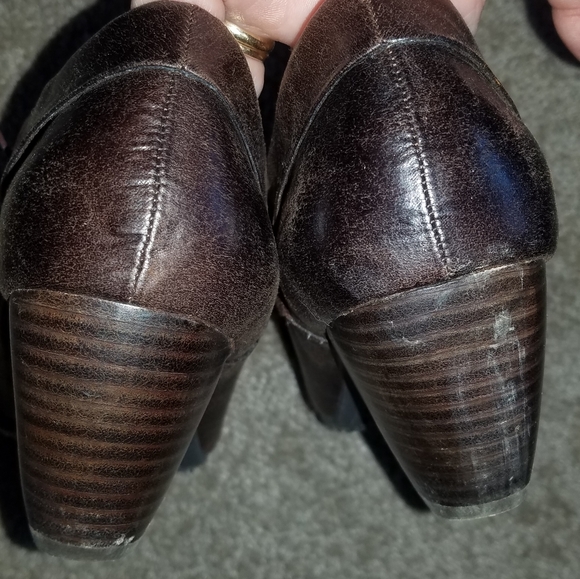 Bare Traps sz 8 brown ankle shoeties bootie - Picture 4 of 5